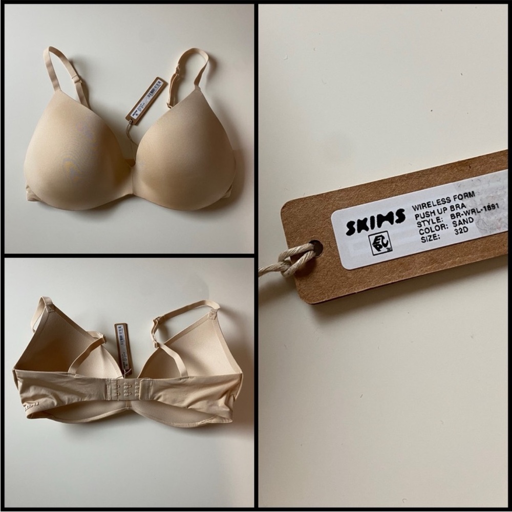 SKIMS Wireless Form Push-Up Bra